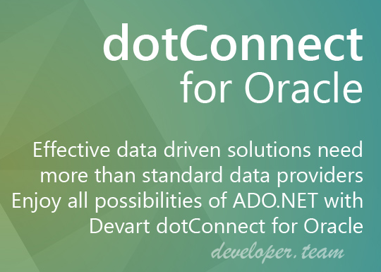 devart dotconnect for oracle
