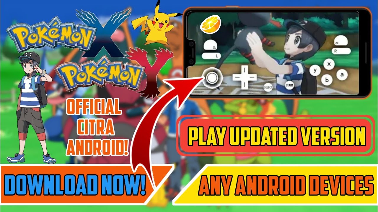 pokemon x download for android